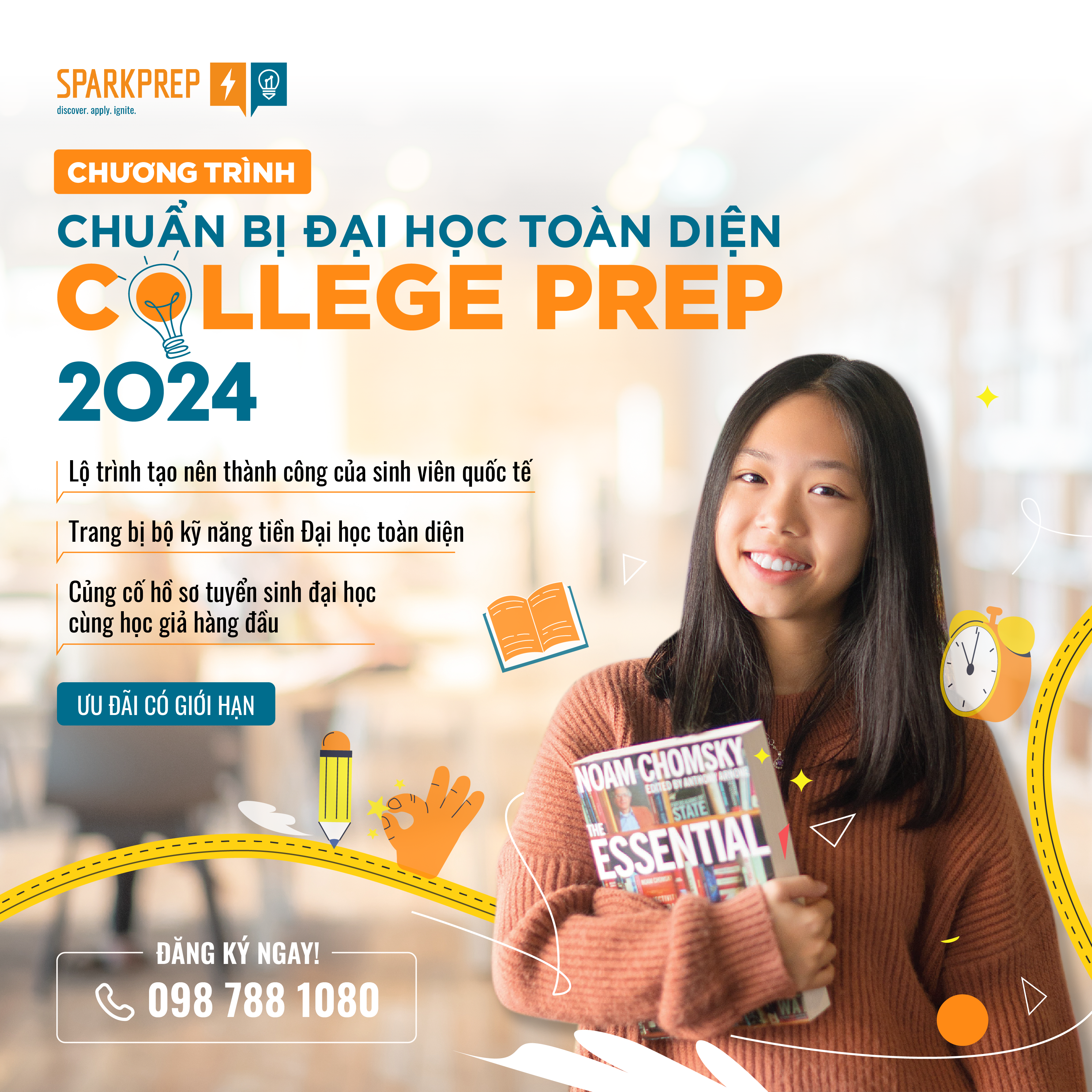 Chương trình chuẩn bị Đại học toàn diện Spark Prep 2024
